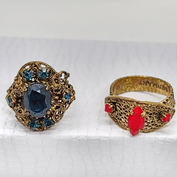 Adjustable Vintage West Germany Rings - Picture 13 of 14